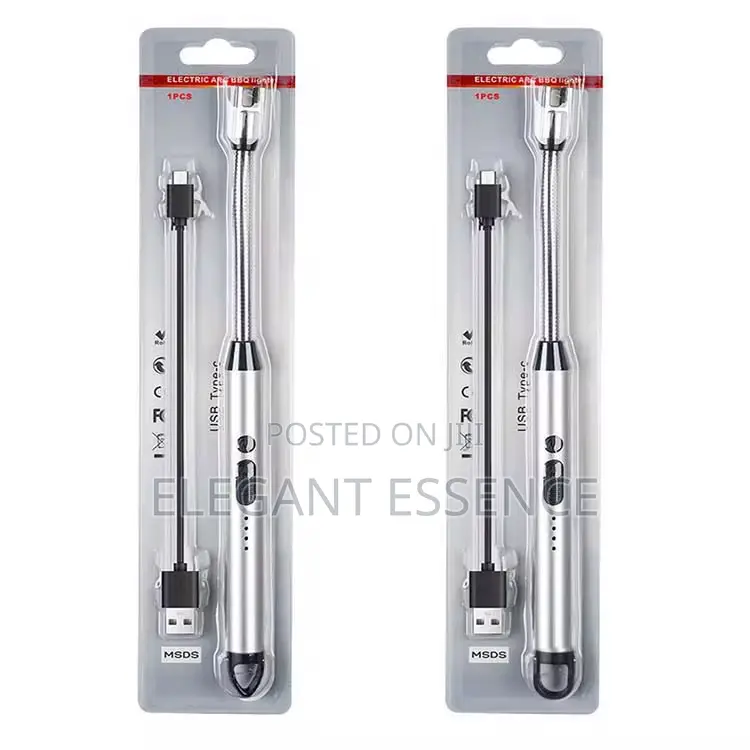 Candle Kitchen Lighter Safety Lock USB Lighter With Type C Port