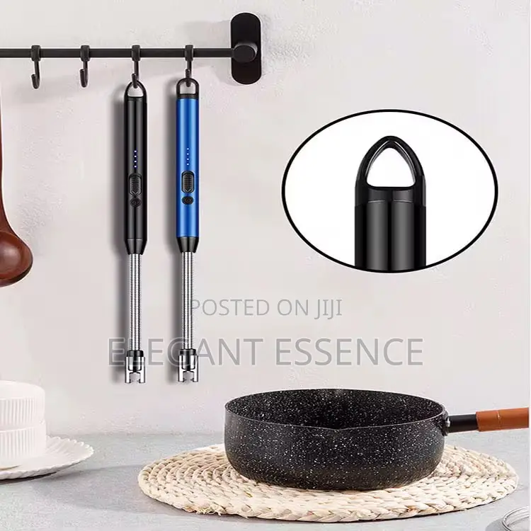 Candle Kitchen Lighter Safety Lock USB Lighter With Type C Port
