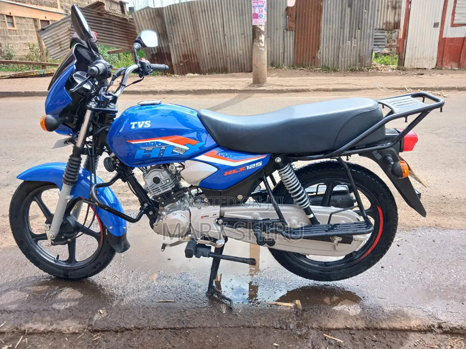 TVS HLX 125 2026 Blue