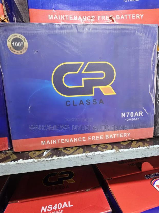 Cr Classa N70ar 12v 80ah Battery