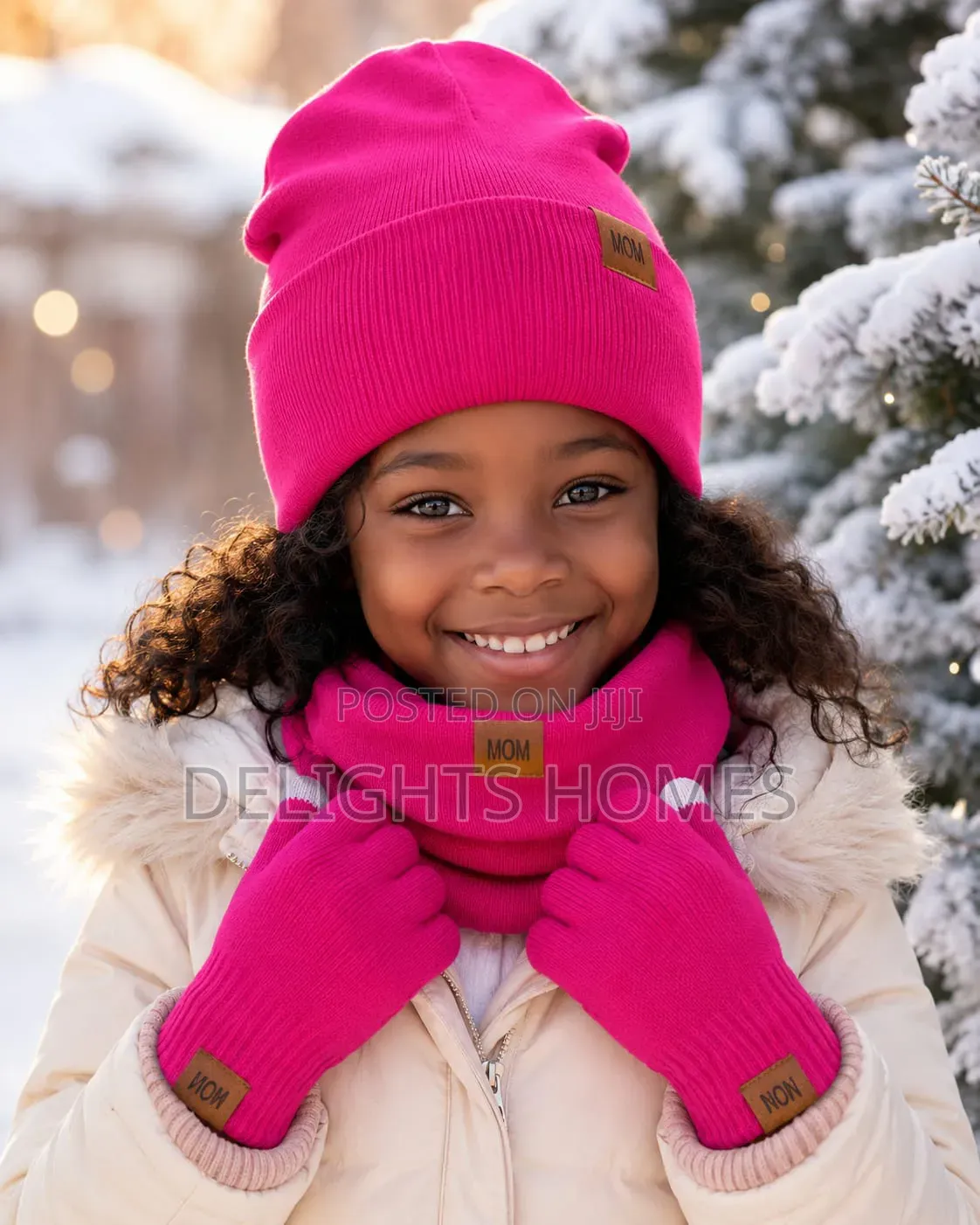3pcs Knitted Hat Beanie Cap_re