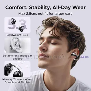 Ugreen Hitune S3 Open-Ear Wireless Clip-on Earbuds