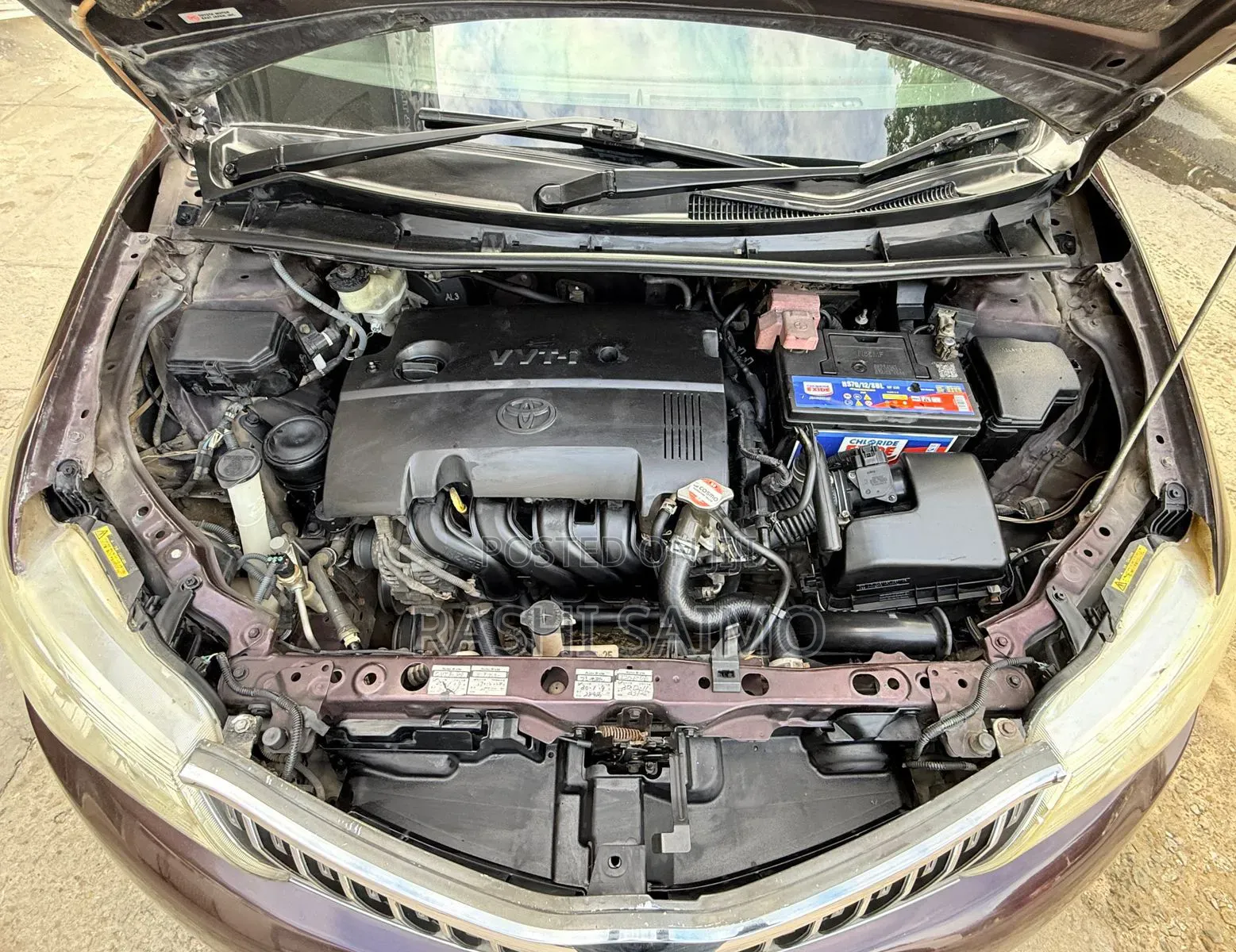 Toyota Axio 2012 Purple