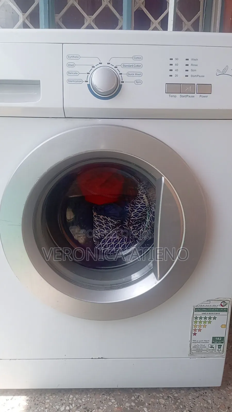 Washing Machine Venus V708