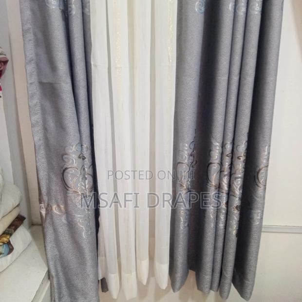 Elegant Fine Brocade Curtains - thumbnail 2
