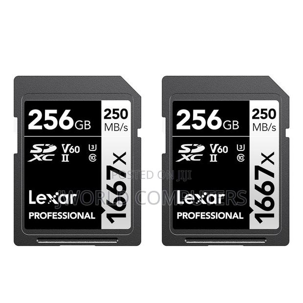 Lexar 256gb 250mb/S Sd Card