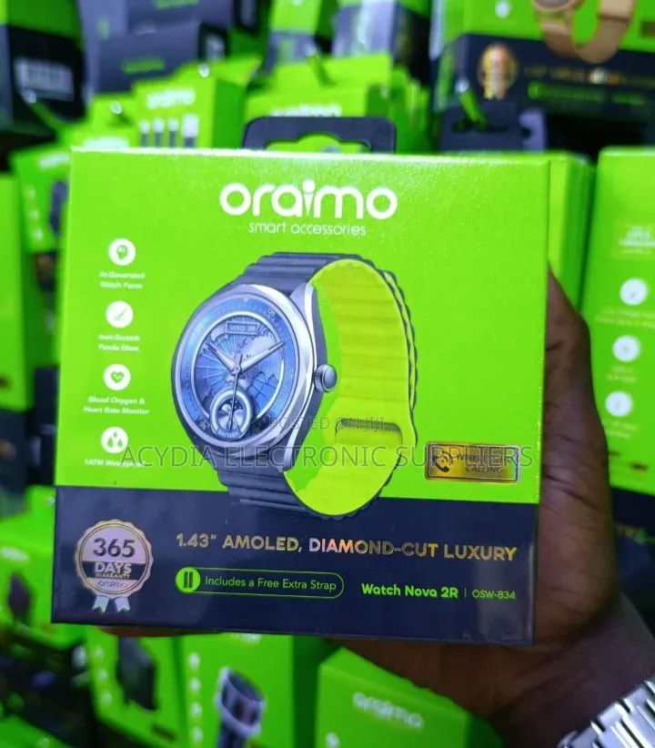 Watch Nova 2r Osw-834 Amoled Display Smart Watch