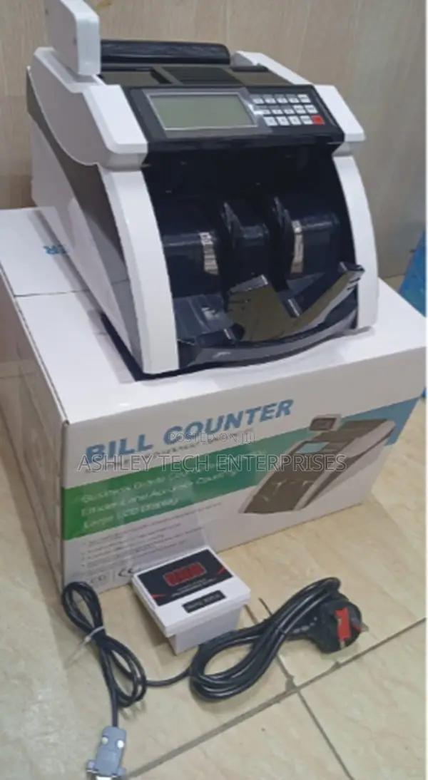 Digital Bill Counter With Advanced Security Detection
