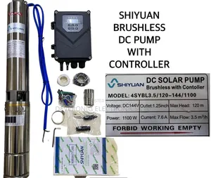 Shiyuan Brushless Dc Water Pump With Controller 120m 1100w