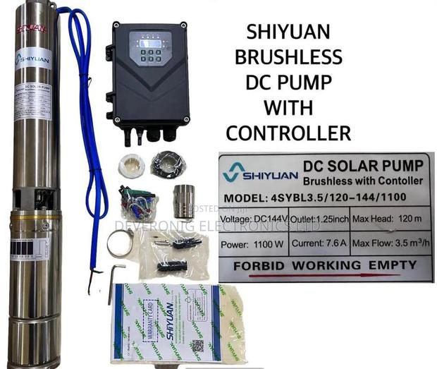 Shiyuan Brushless Dc Water Pump With Controller 120m 1100w