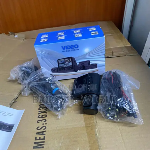 . G50 Triple Lens Car Camera DVR – Front, Cabin Rear Surveillance