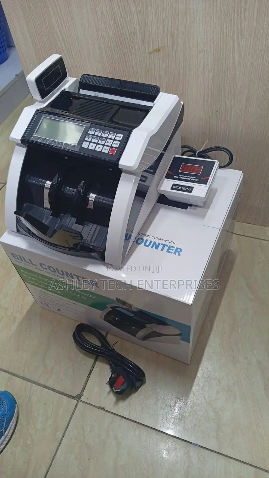 Executive Bill Counter With Counterfeit Detection