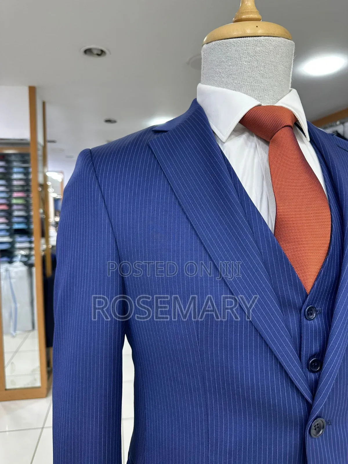 Small Lines Men Formal Suit