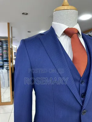 Small Lines Men Formal Suit