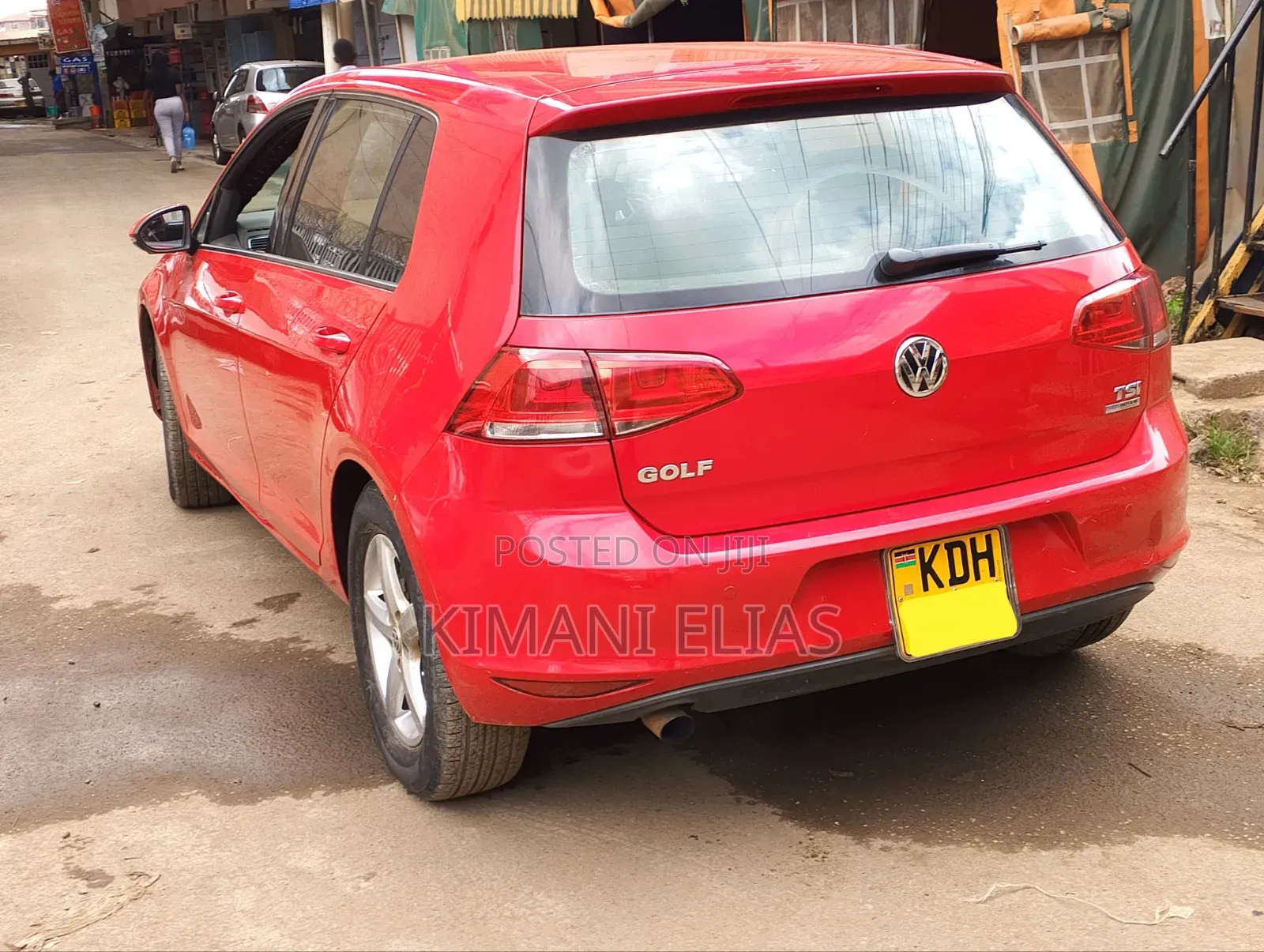 Volkswagen Golf 2015 Red