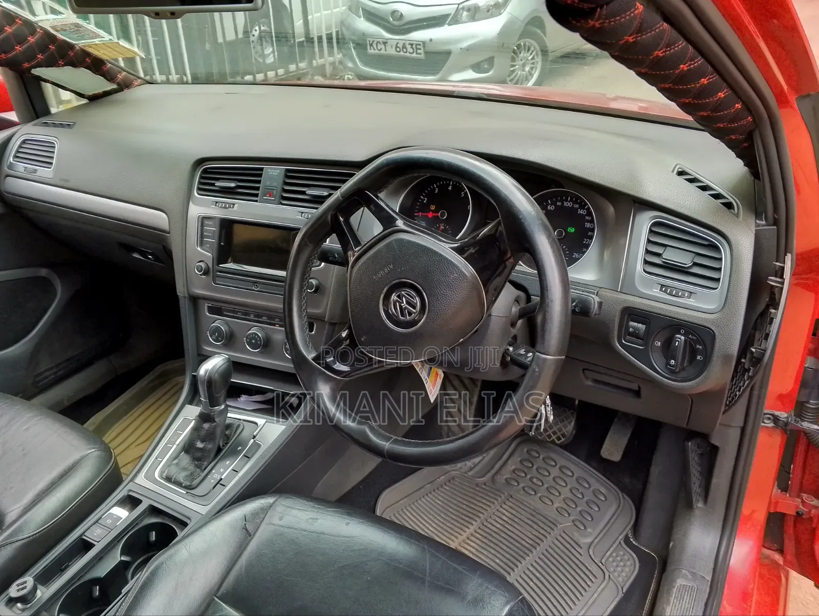 Volkswagen Golf 2015 Red
