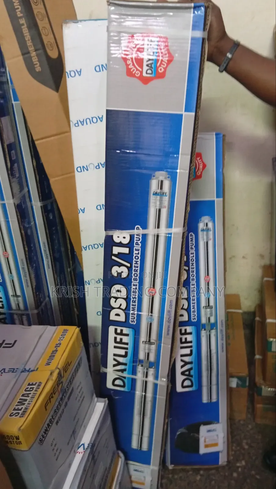 Dayliff 3/18 Submersible Borehole Pump