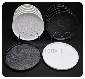 10.5'inch Rock Glazed Ceramic Dinner Plate.