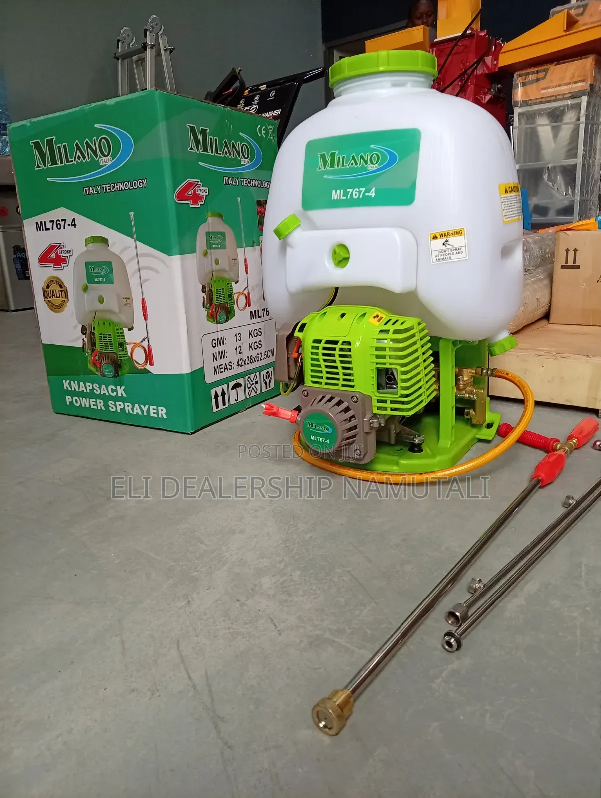 Professional 4-Stroke Knapsack Sprayer – Milano Ml767-4 Farm Sprayer