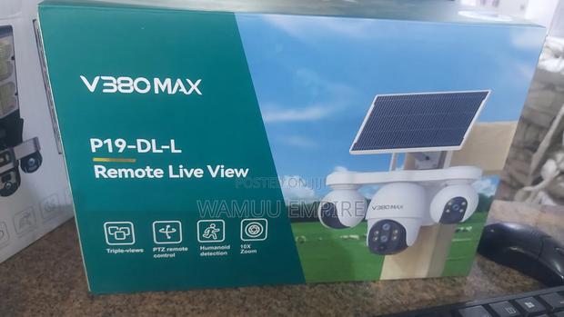 V380 Max P19-Dl-L Remote Live View Outdoor Security Camera