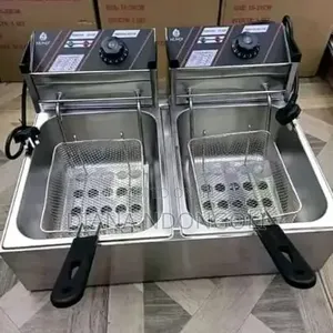 Double Nunix Electric Deep Fryer