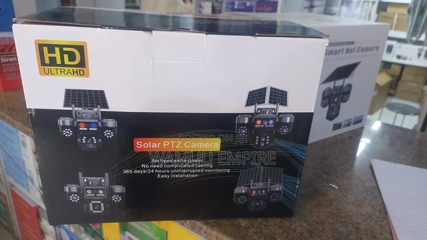 V380 Pro 4g Triple Lens Solar PTZ Camera