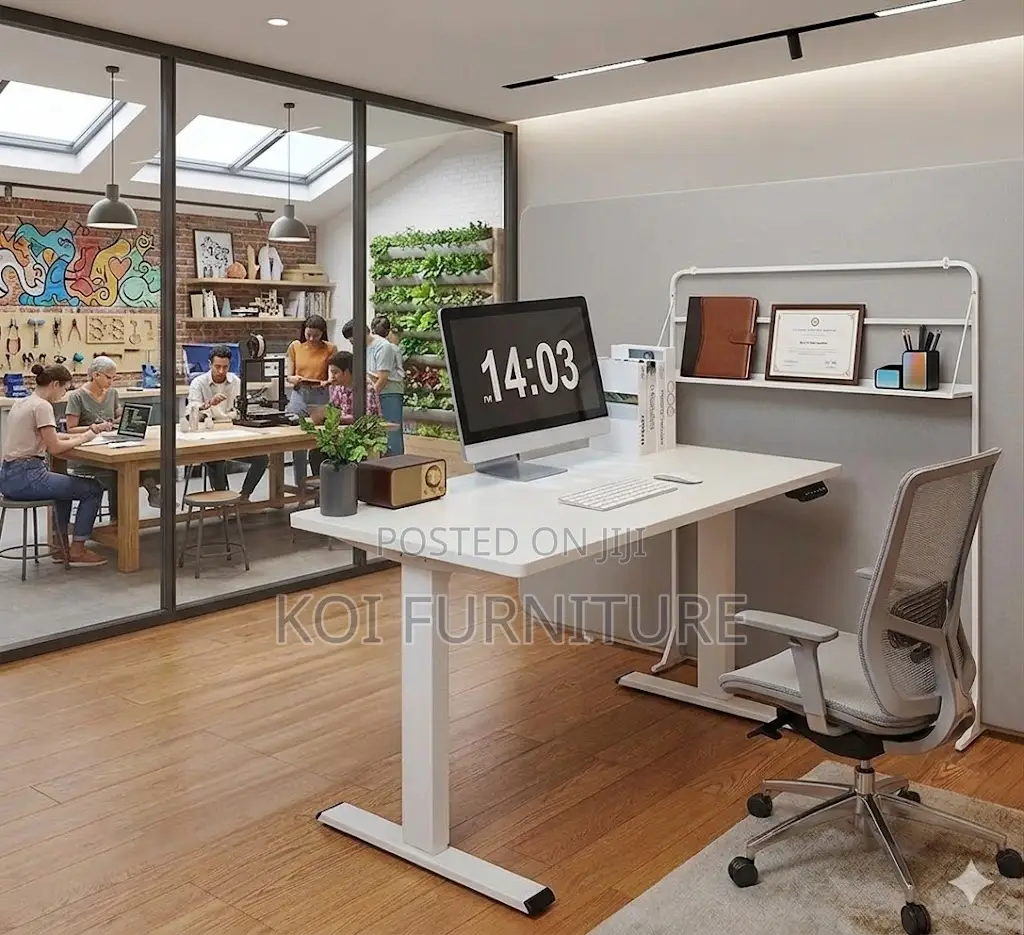 Office Desk; Modern Eelctric Adjustable Studio Gaming Desk