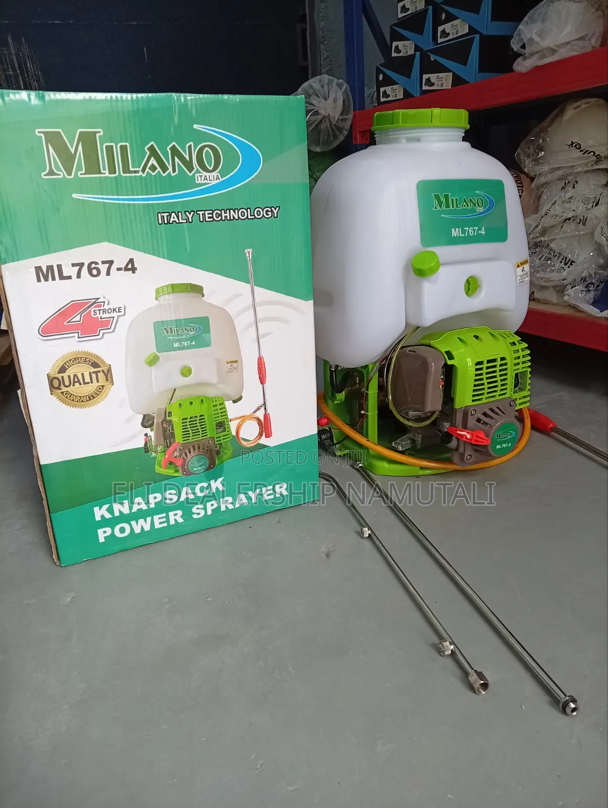 Milano 4-Stroke Farm Sprayer With High Pressure Pump System