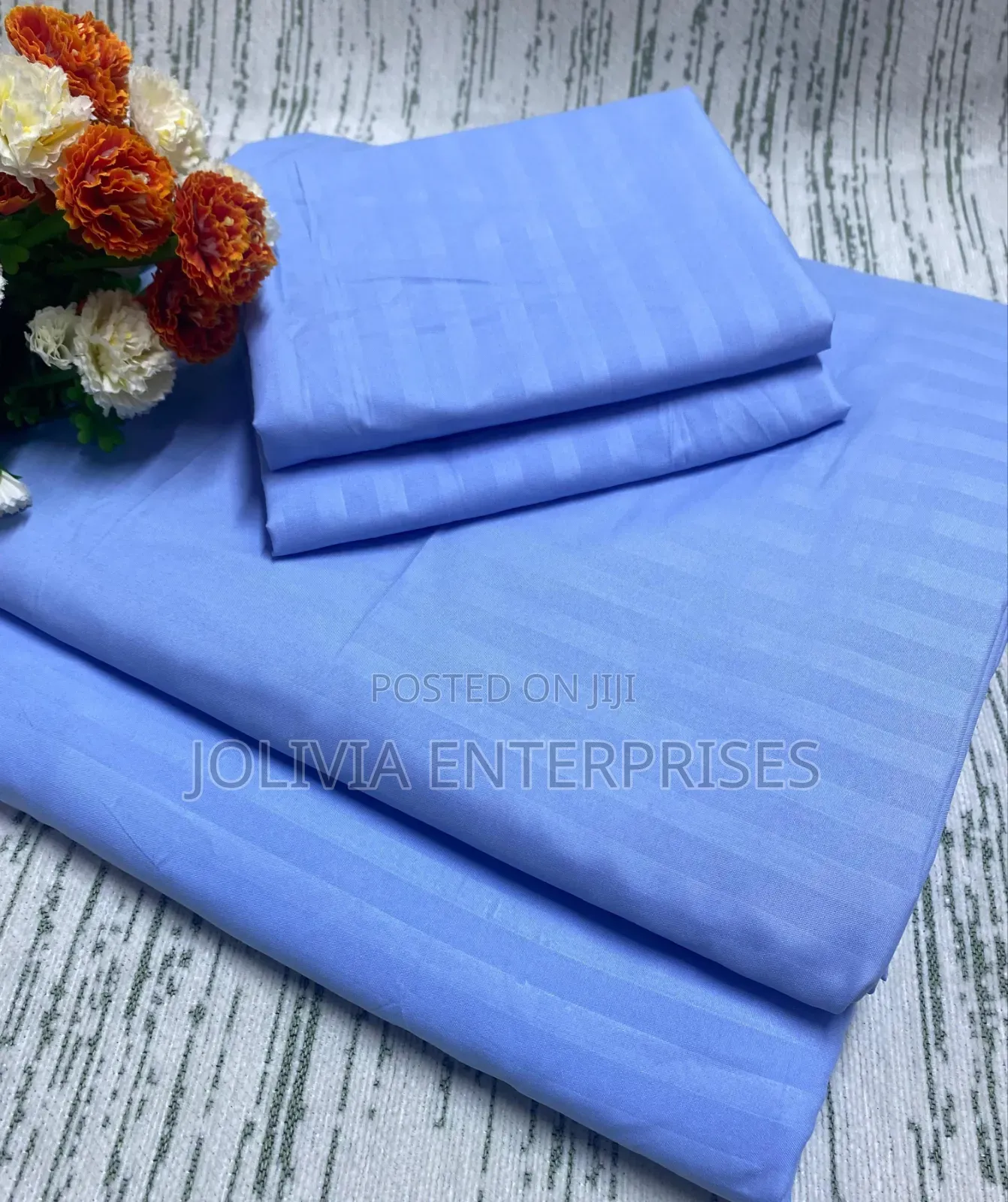 Quality Cotton Stripped Bedsheets