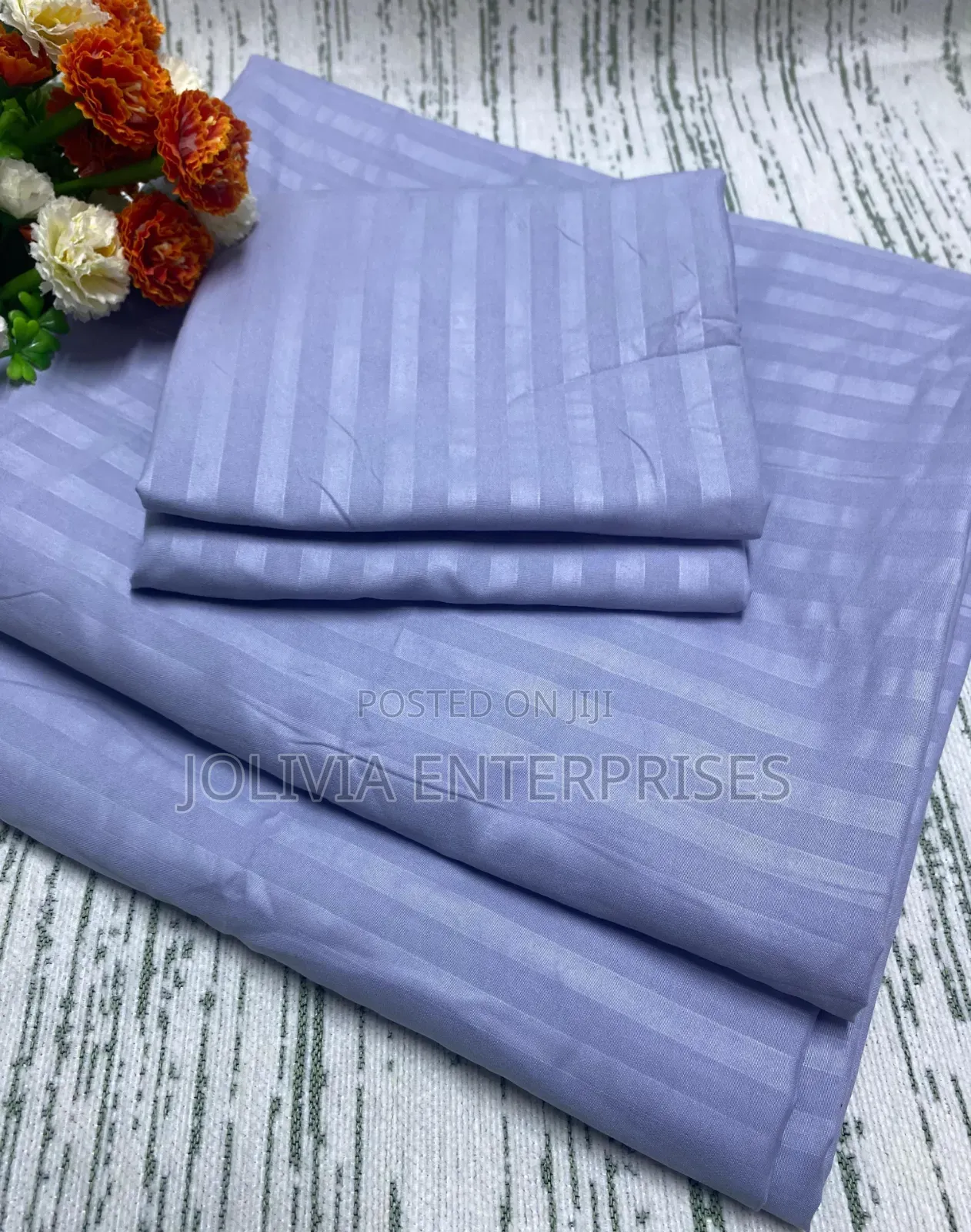 Quality Cotton Stripped Bedsheets