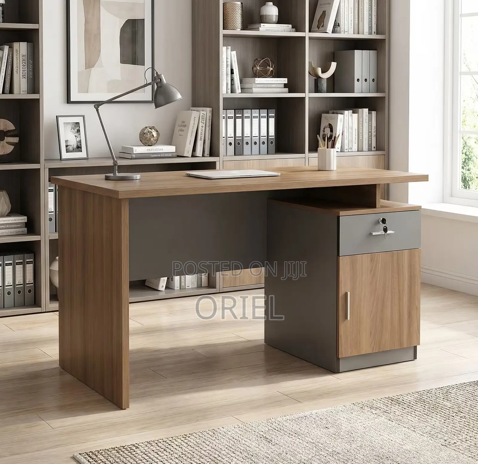 Executive Office Desk : 120cm Staff Desk