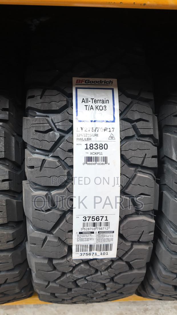 Bf Goodrich 275/70r17 124/121s All Terrain Tyres