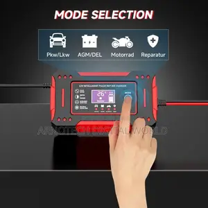 6a 12v Intelligent Car Battery Charger Pulse Repair
