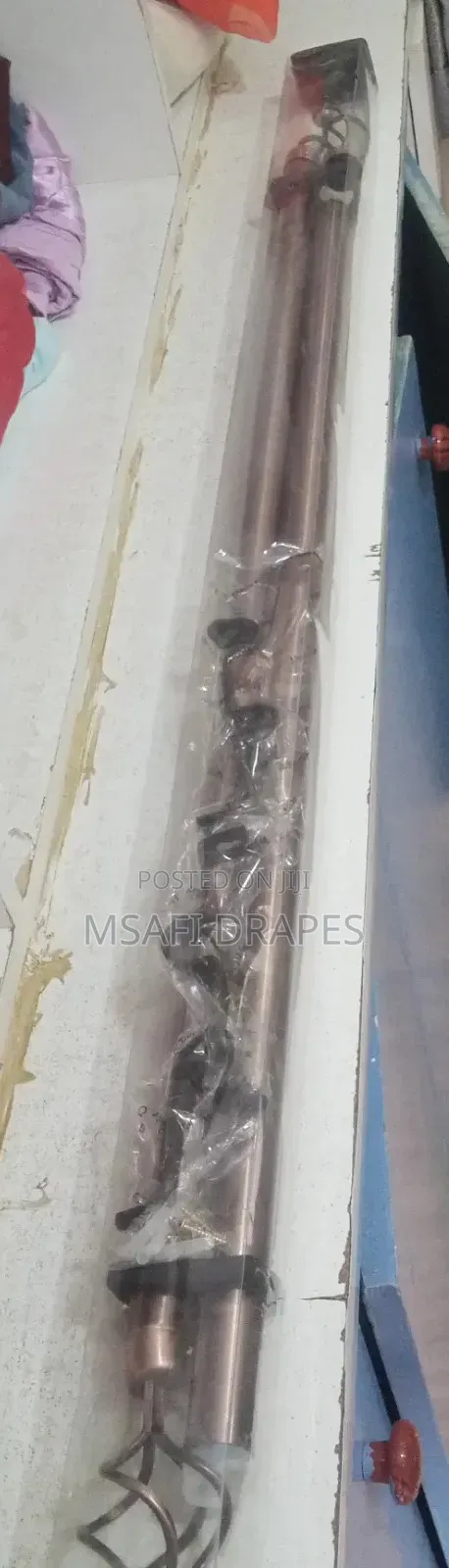 Metallic Curtain Rods
