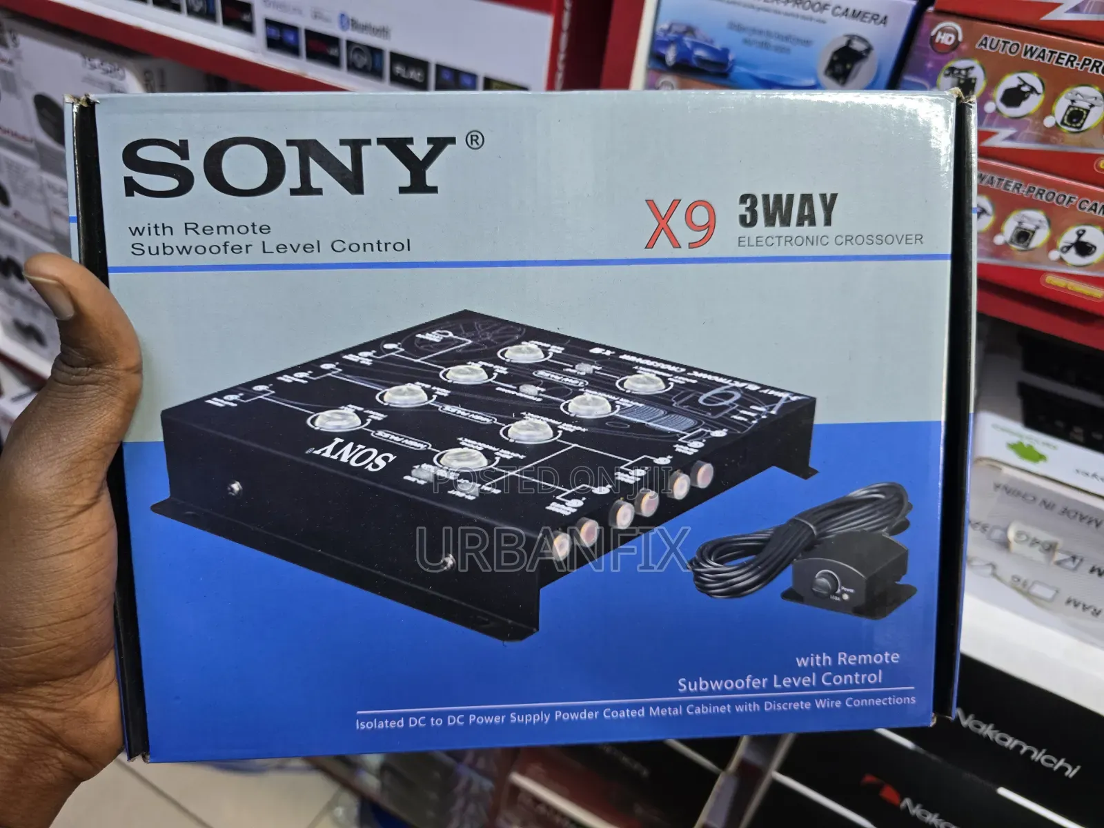 Sony 3 Way Powerful Digital Crossover With Remote Level Control