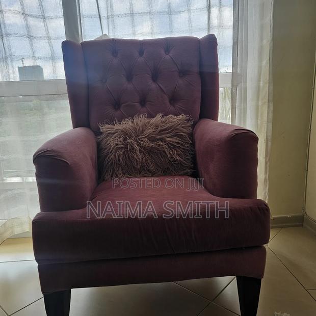 Pink Armchair