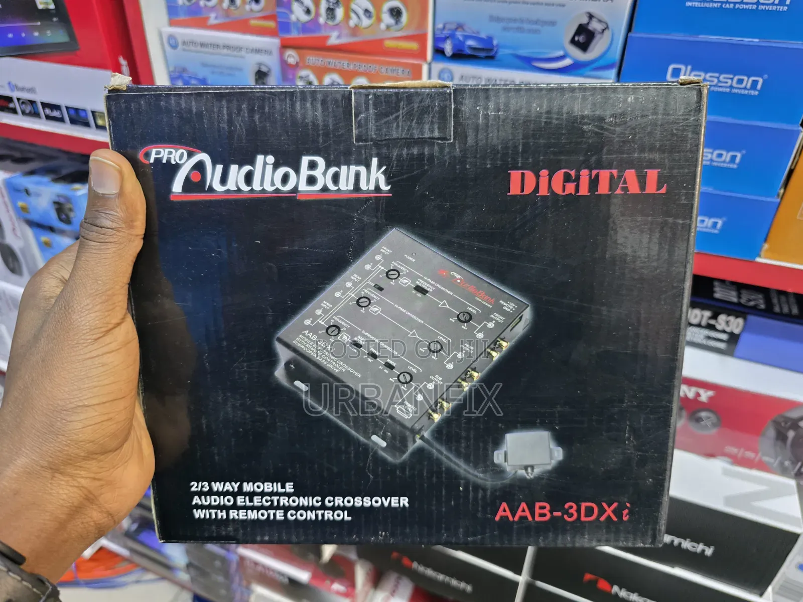 Audiobank 3 Way Digital Electronic Crossover With Remote Control