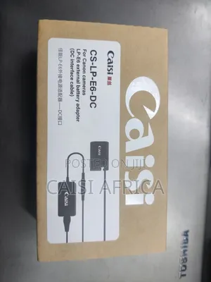Caisi Cs-Lp-E6-Dc Dummy Battery for Canon
