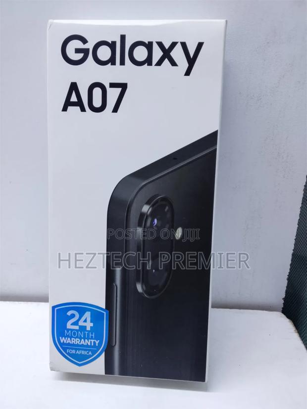 New Samsung Galaxy A07 128 GB Black