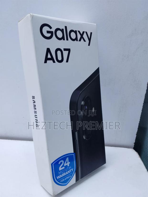New Samsung Galaxy A07 128 GB Black - thumbnail 2