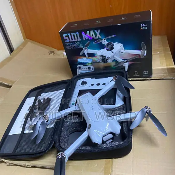 S101 Foldable Rc Drone With LCD Screen – Stable Flight and Hd Recordi