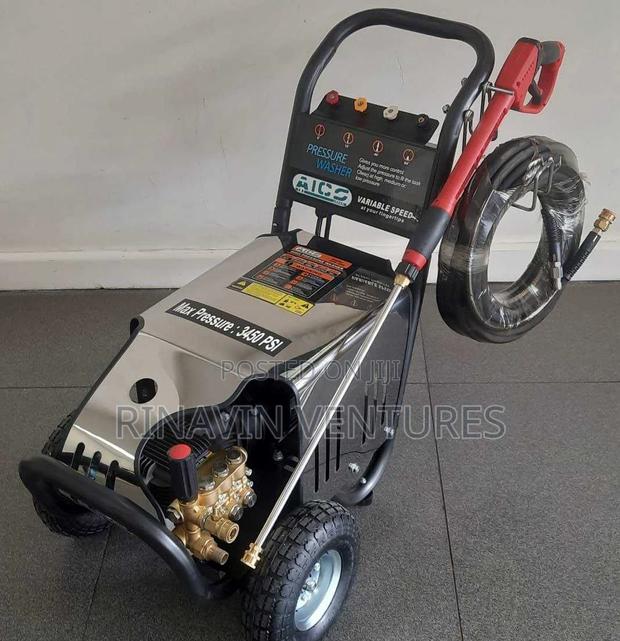 Aico Japan Electric Pressure Washer 5hp Motor Max Pressure 3450psi