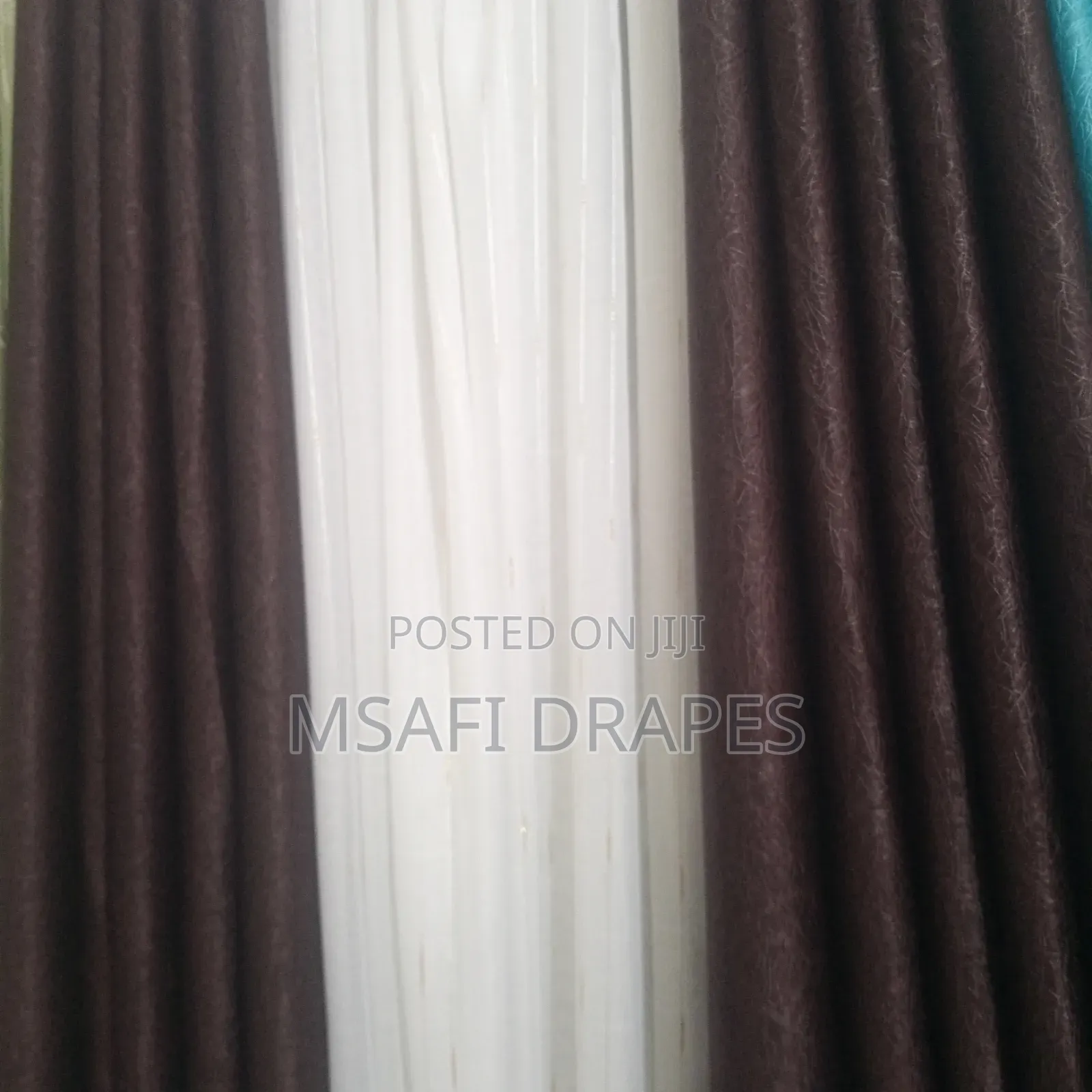 Stylish Brown Drapers