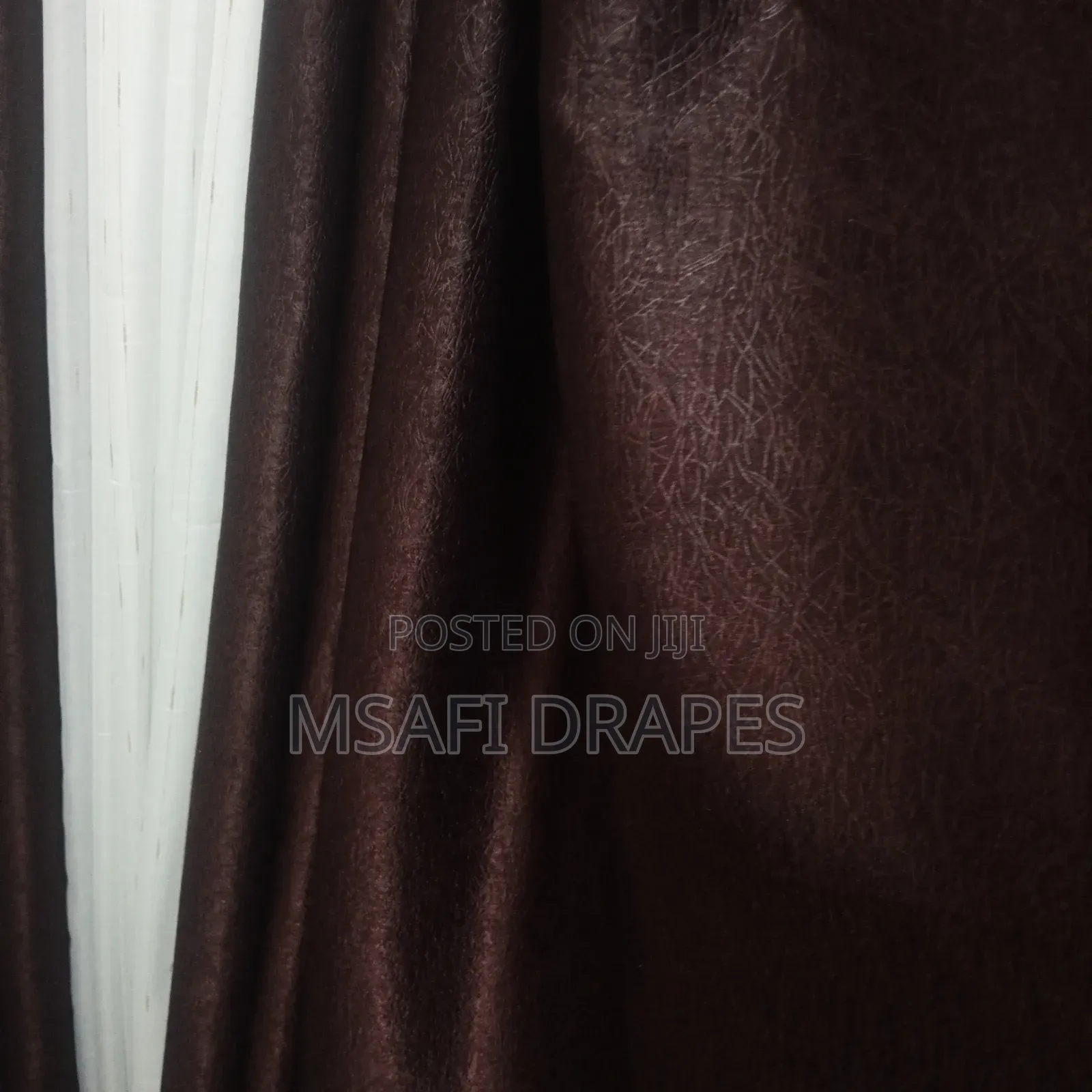 Stylish Brown Drapers