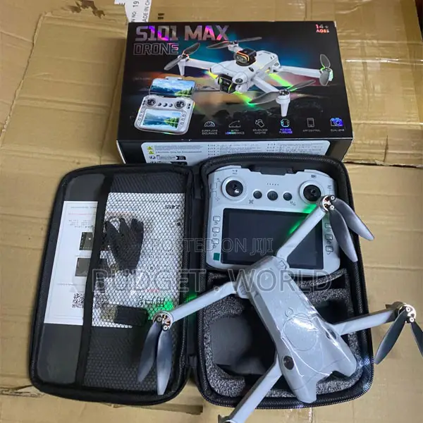 S101 Dual Camera Folding Drone – Easy-to-Use Quadcopter With Real-Time