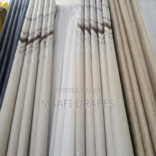 Biege Curtain Drapers