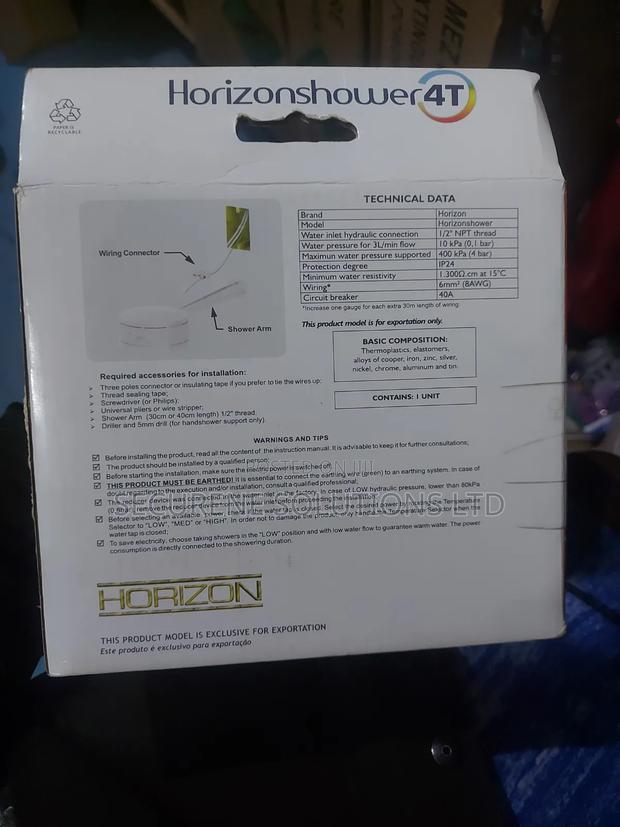 This Horizon Shower 4t Instant Electric Shower - thumbnail 3