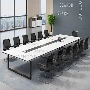 Office Tables; 2400mm Long Conference Boardroom Table
