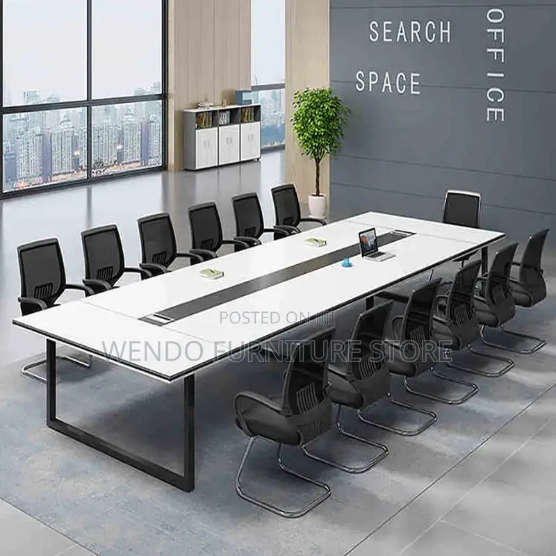 Office Tables; 2400mm Long Conference Boardroom Table