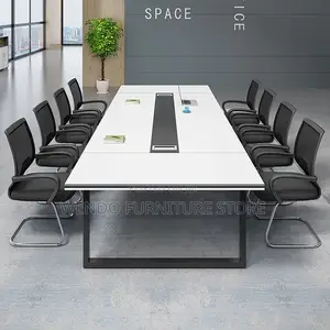 Office Tables; 2400mm Long Conference Boardroom Table